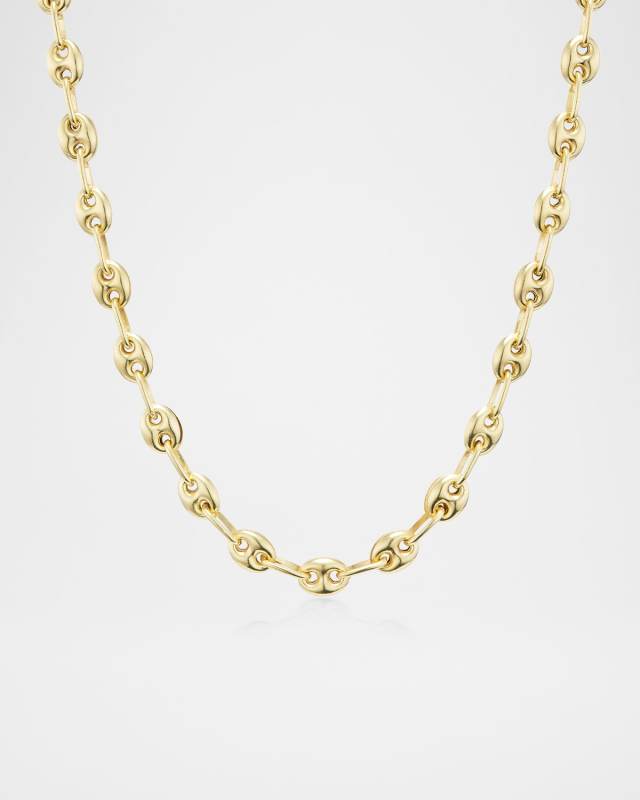 Mini Puffy Mariner Link Chain Necklace